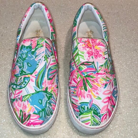 Lilly Pulitzer Shoes - Lilly Pulitzer Julie Sneaker - Lilly of the Jungle